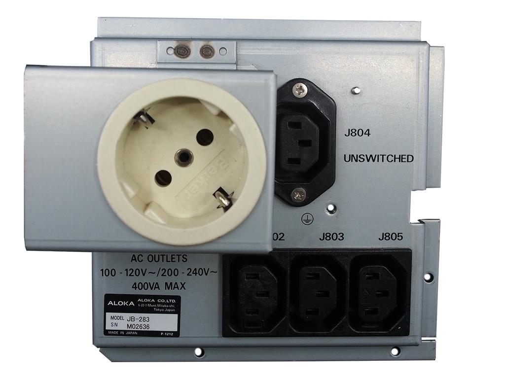 Aloka JB-283 AC Outlet