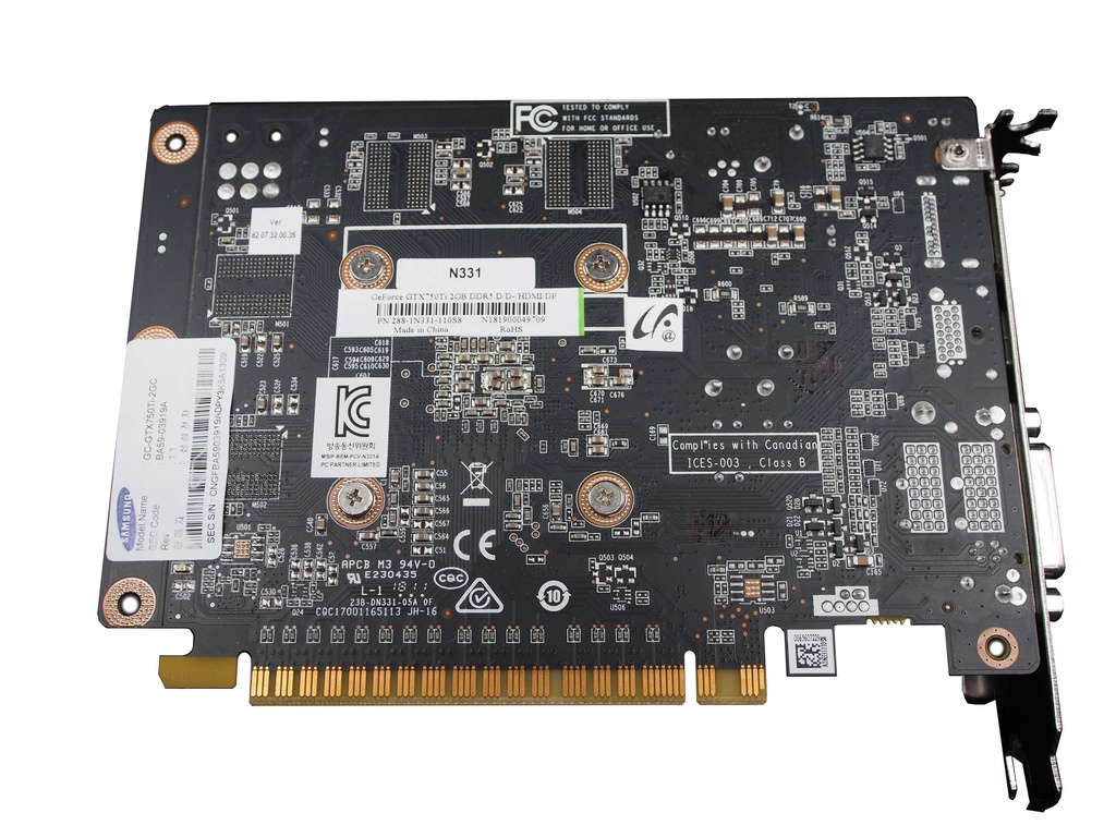Samsung VGA Card 5902-005531 Samsung VGA Card